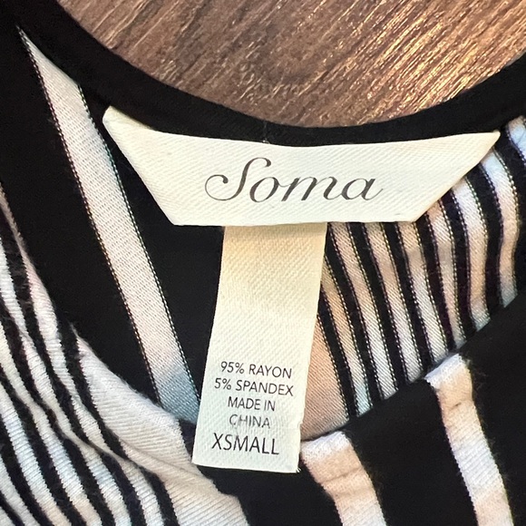 Soma XS Striped Maxi Dress - Picture 2 of 6
